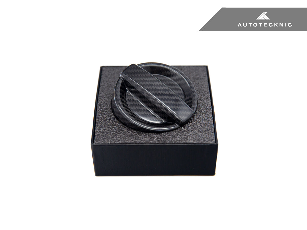 AutoTecknic Dry Carbon Competition Oil Cap Cover - BMW F90 M5 | M5 Competition