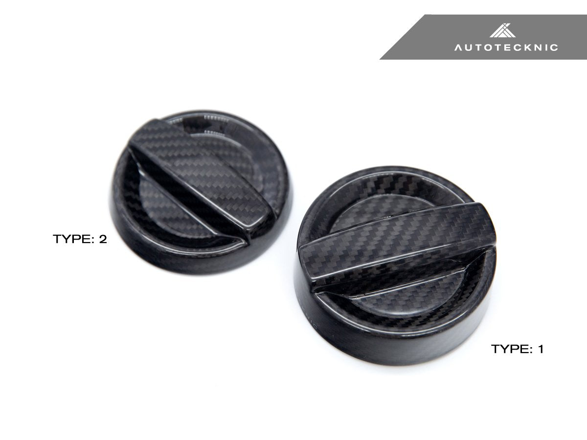 AutoTecknic Dry Carbon Competition Oil Cap Cover - A90 Supra
