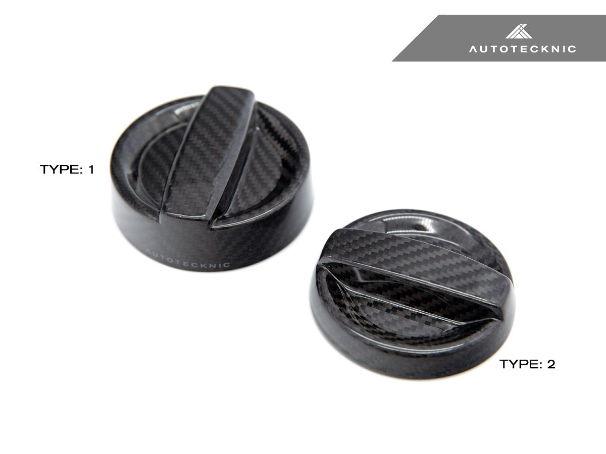 AutoTecknic Dry Carbon Competition Oil Cap Cover - A90 Supra
