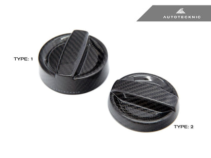 AutoTecknic Dry Carbon Competition Oil Cap Cover - A90 Supra