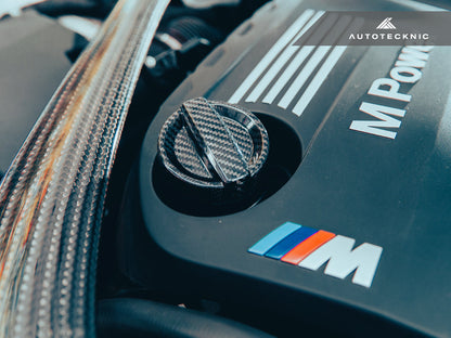 AutoTecknic Dry Carbon Competition Oil Cap Cover - F30/F8X