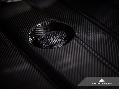 AutoTecknic Dry Carbon Competition Oil Cap Cover - A90 Supra