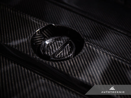 AutoTecknic Dry Carbon Competition Oil Cap Cover - A90 Supra