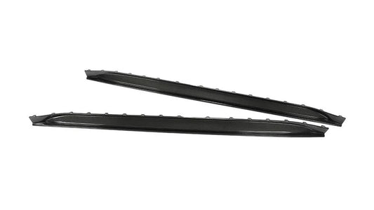 Dry Carbon Fiber Side Skirt Extensions – BMW G80 M3 Competition (2021+)