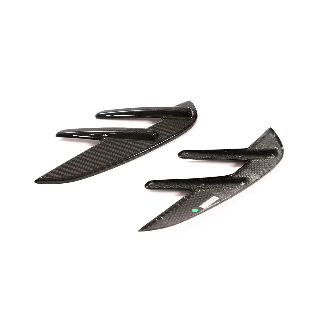 Dry Carbon Fiber Front Fender Vent Trim Set – BMW G80 M3 Competition (2021+)