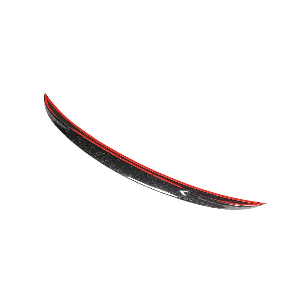 Forged Carbon Fiber P-Style Rear Trunk Spoiler for BMW F30 / F80 M3 Sedan (2013–2018)