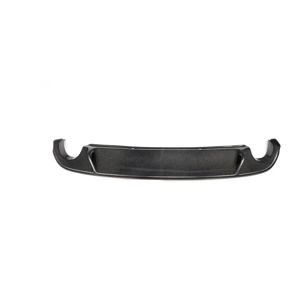 VW Golf MK6 GTI Carbon Fiber Rear Diffuser – Gloss Black (2010–2013)