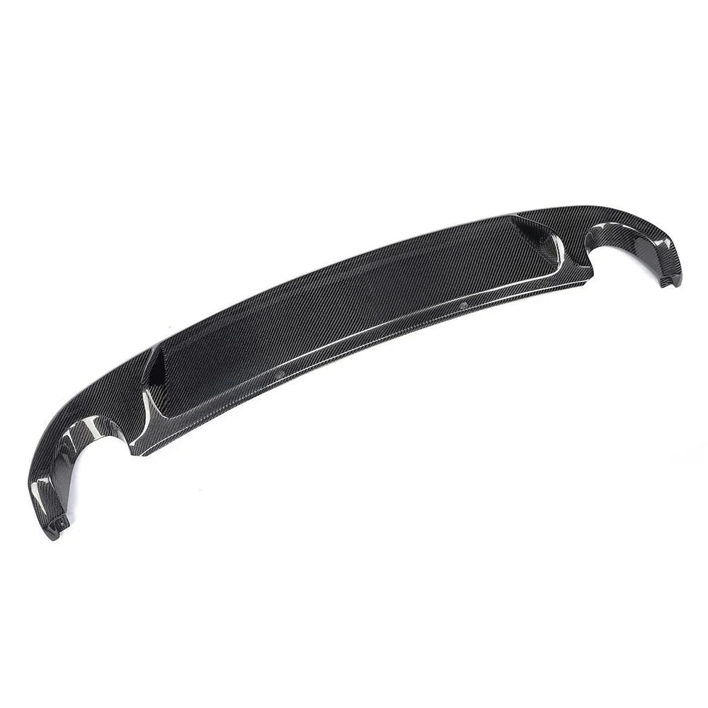 VW Golf MK6 GTI Carbon Fiber Rear Diffuser – Gloss Black (2010–2013)