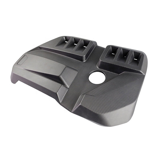 G8X Dry Gloss/Matte Carbon Fiber Engine Cover