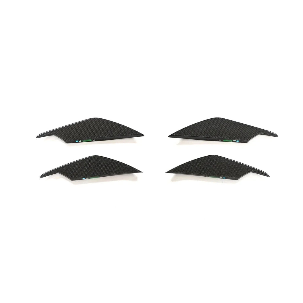 Dry Carbon Fiber Front Bumper Canards – BMW G80 M3 & G82/G83 M4 (2021+)