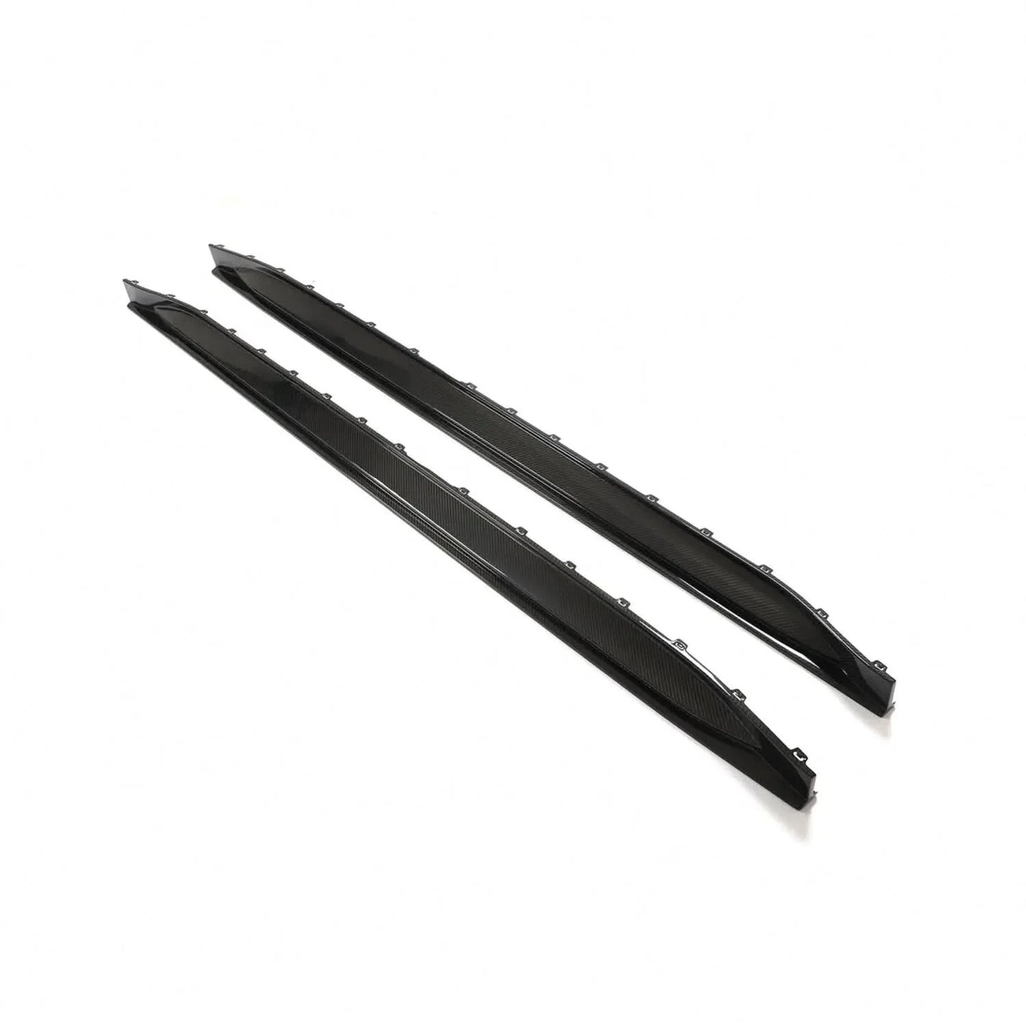 Dry Carbon Fiber Side Skirt Extensions – BMW G80 M3 Competition (2021+)