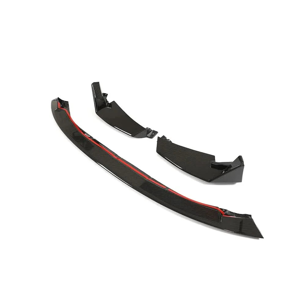 Dry Carbon Fiber CSL Style Front Splitter (3PC) – BMW G80 M3 & G82/G83 M4 (2021+)