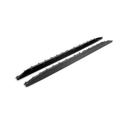 Dry Carbon Fiber Side Skirt Extensions – BMW G80 M3 Competition (2021+)