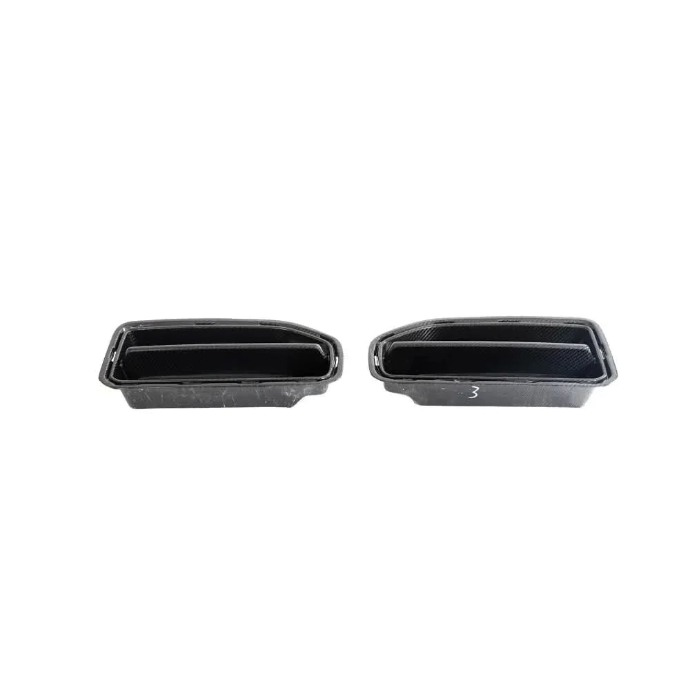 Dry Carbon Fiber Front Upper Grille Trim – BMW G87 M2 (2023–Present)