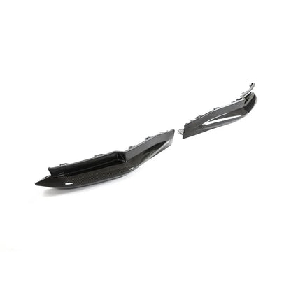 Carbon Fiber Rear Bumper Splitters – BMW G80 M3 Competition (2021+)