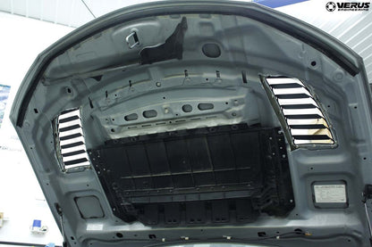 Verus Engineering Hood Louver Kit - 2008-2014 Subaru WRX/STI (GR/GV)