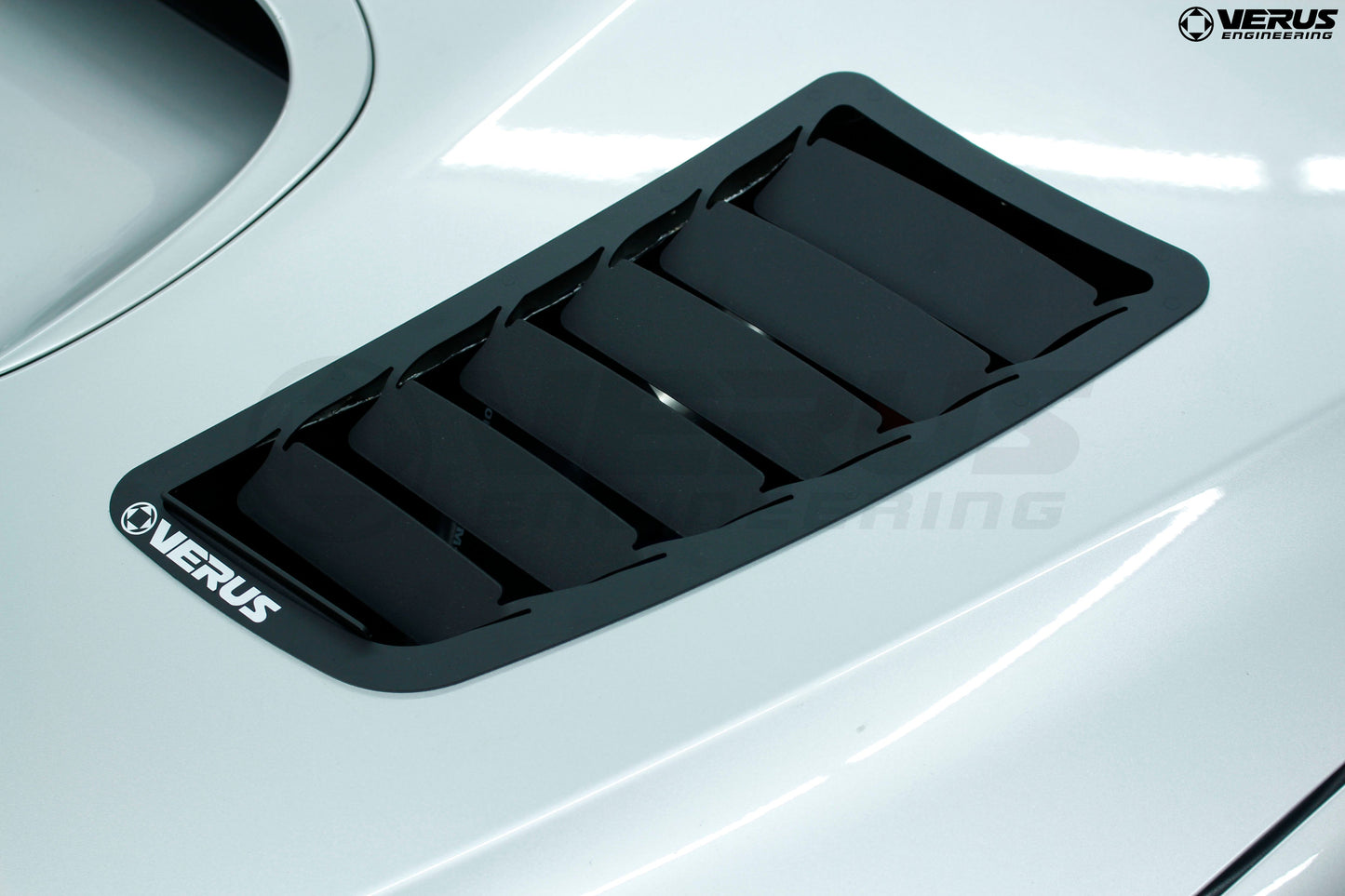 Verus Engineering Hood Louver Kit - 2008-2014 Subaru WRX/STI (GR/GV)