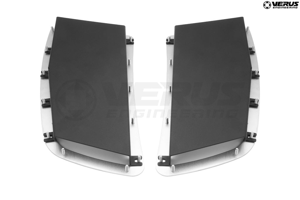 Verus Engineering Hood Louver Rain Guard Kit - 2008-2014 Subaru WRX/STI (GR / GV)