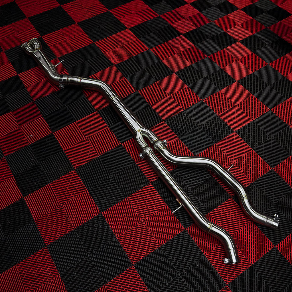 Rvng (F80/F82) 4” S55 Single Mid Pipe