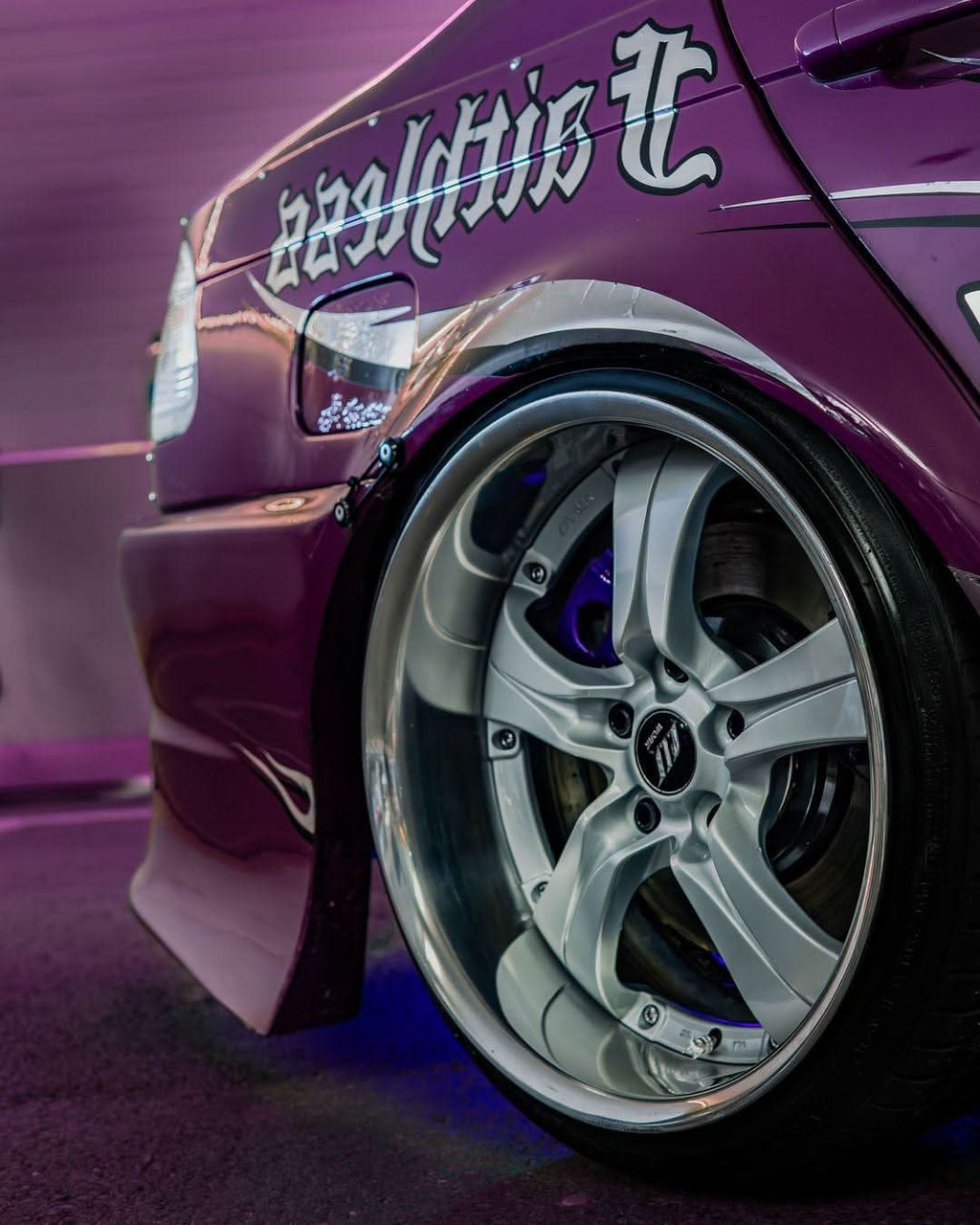 BMW 3-Series E46 Sedan Full Over Fender Kit with Vented Front Fenders - ABS OR Fiberglass