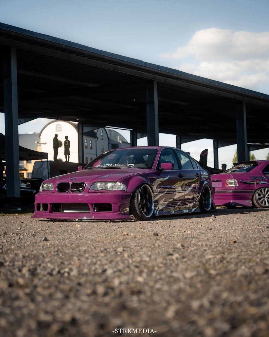 BMW 3-Series E46 Sedan Full Over Fender Kit with Vented Front Fenders - ABS OR Fiberglass