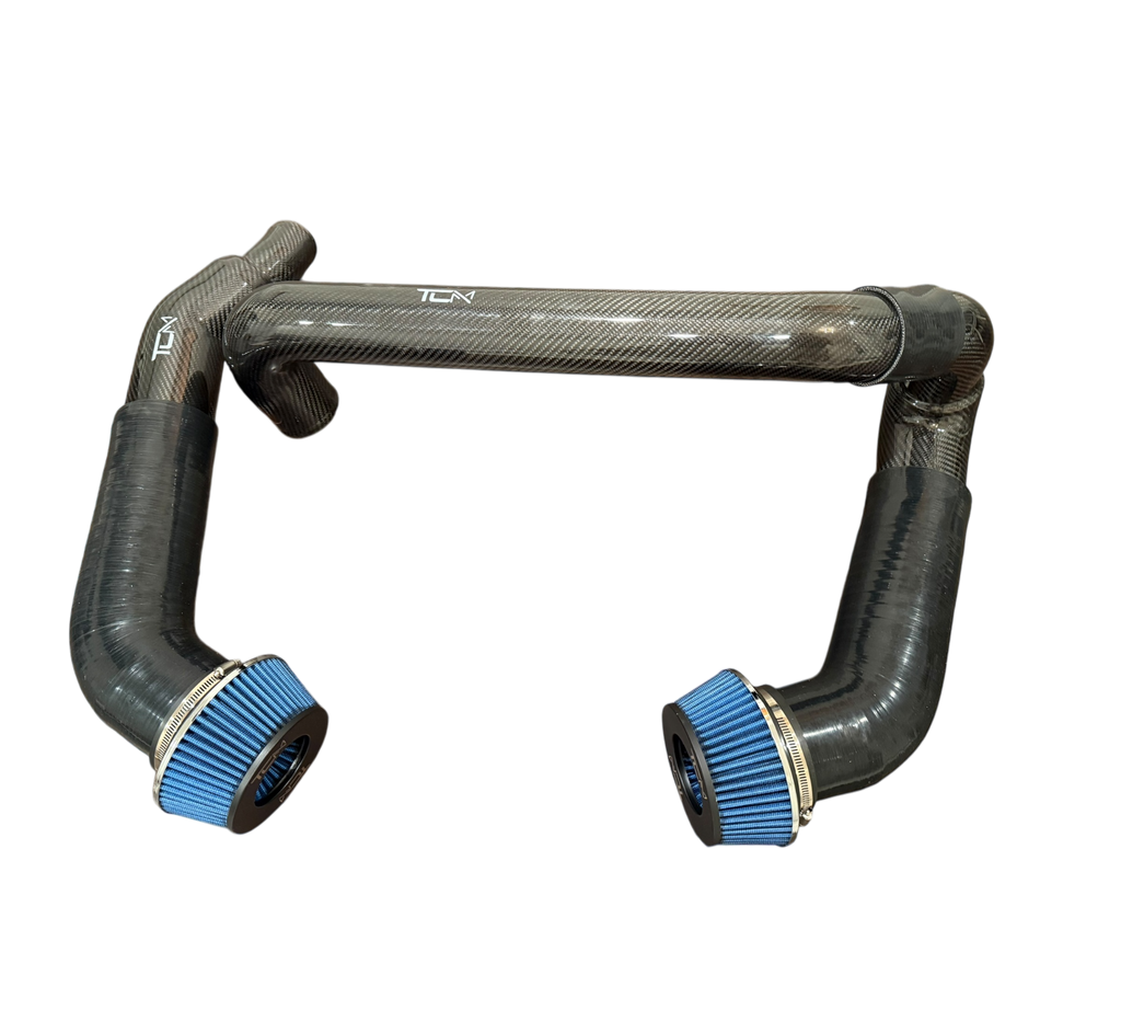 TCM Carbon Fiber Front Mount Intakes BMW M3 M4 M2 G80 G82 G83 G87 S58 | House of Apex - House of Apex