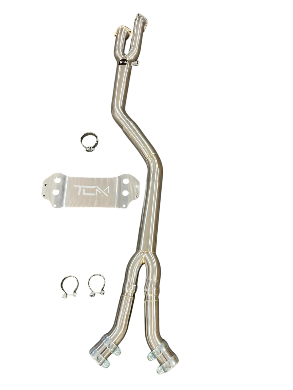 TCM 3.5" Single Midpipe w/Brace BMW M3 | M4 G80 G82 G83 S58 | House of Apex - House of Apex