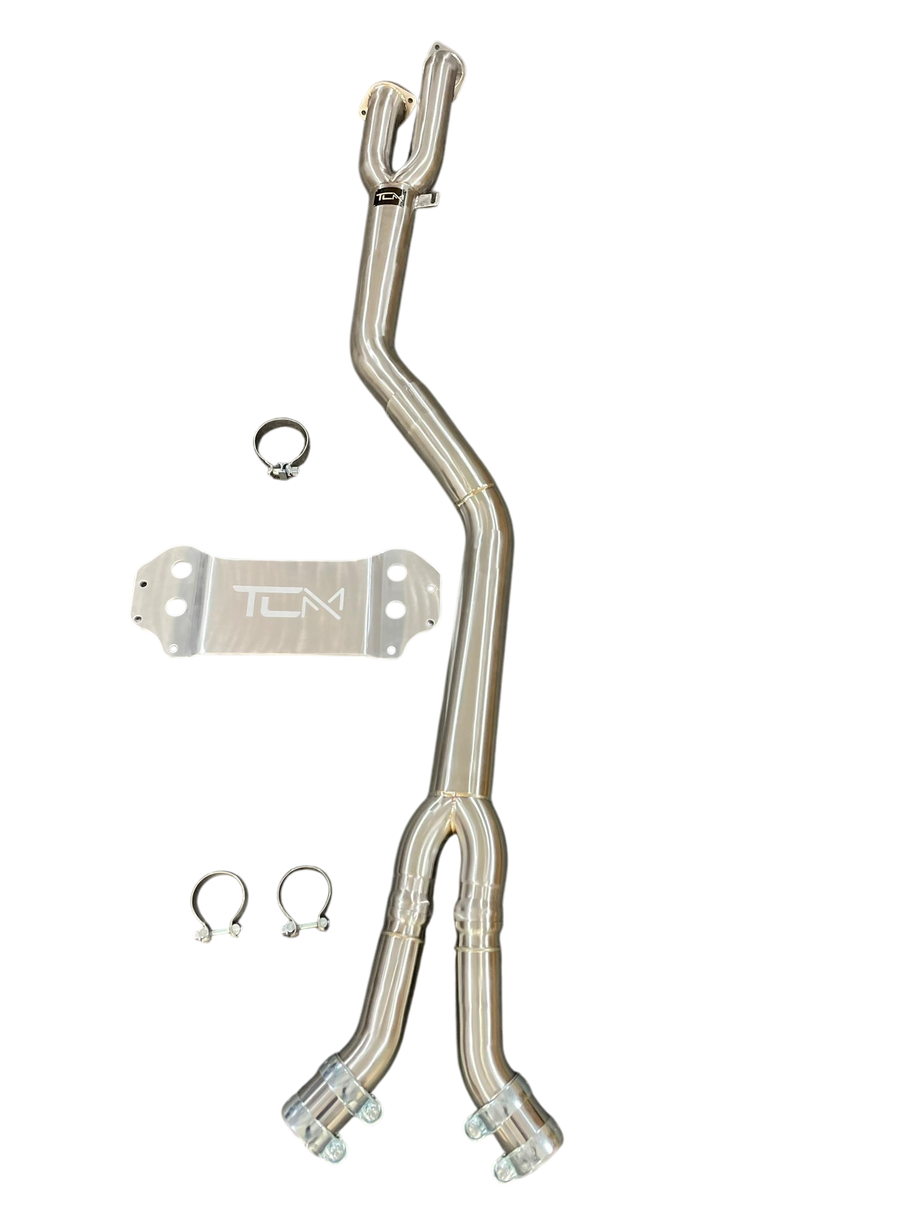 TCM 3.5" Single Midpipe w/Brace BMW M3 | M4 G80 G82 G83 S58 | House of Apex - House of Apex