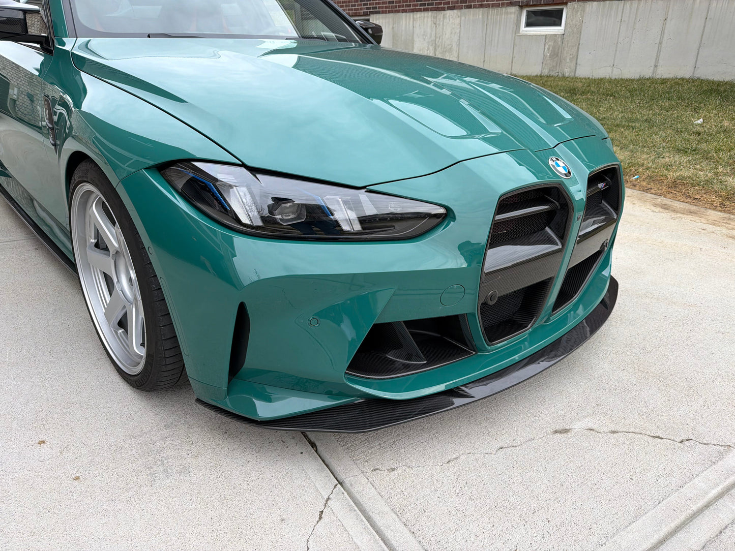 G8X Dry Carbon Fiber V3 Front Splitter