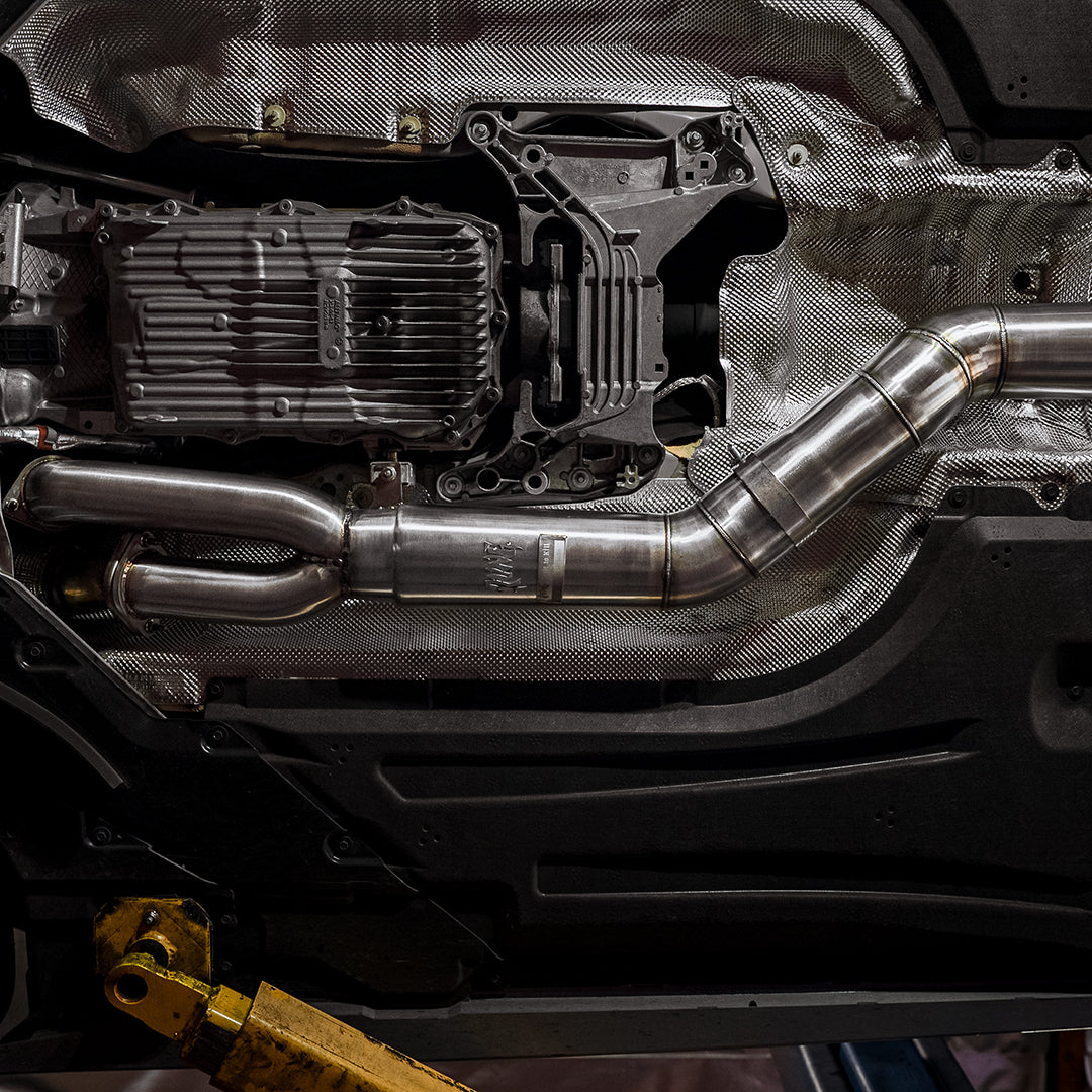 Rvng 4.5” Single Mid pipe (G80 M3/G82M4/G87M2) | House of Apex - House of Apex