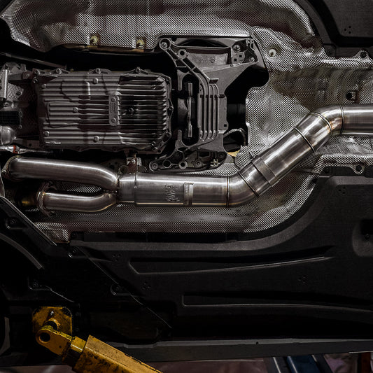 Rvng 4.5” Single Mid pipe (G80 M3/G82M4/G87M2) | House of Apex - House of Apex