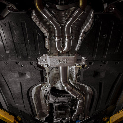 Rvng 4.5” Single Mid pipe (G80 M3/G82M4/G87M2) | House of Apex - House of Apex