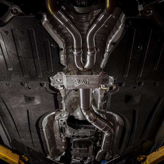 Rvng 4.5” Single Mid pipe (G80 M3/G82M4/G87M2) | House of Apex - House of Apex