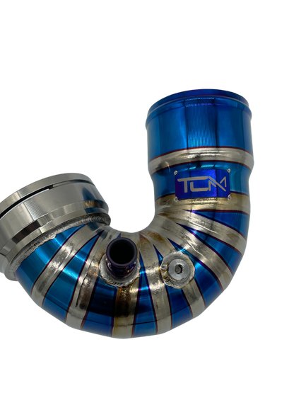 TCM Titanium Charge Pipe Kit BMW M3 M4 M2C F80 F82 F87 S55 | House of Apex - House of Apex