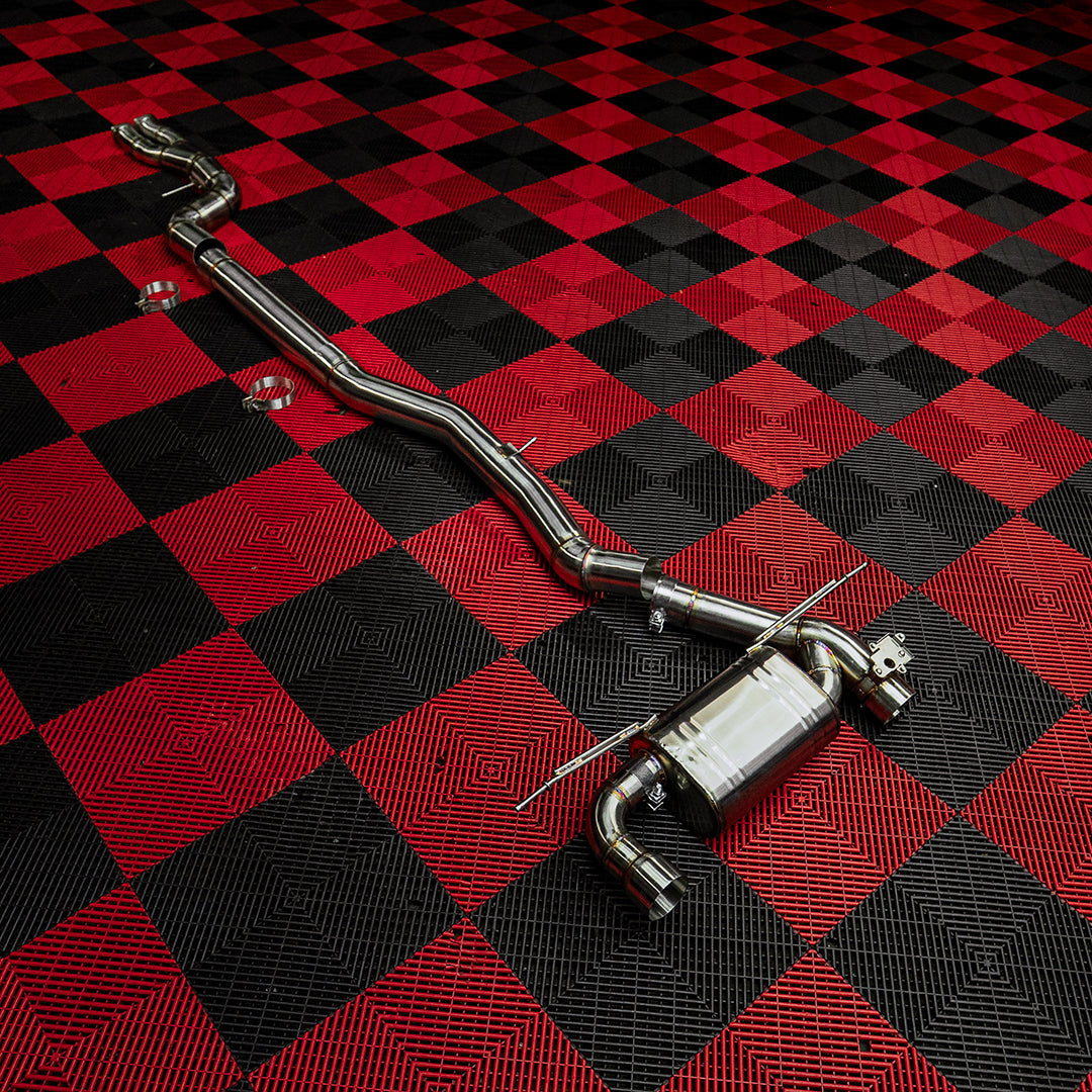 Rvng Designed 4” True Single Valved Exhaust System (F80 M3/F82 M4) | House of Apex - House of Apex