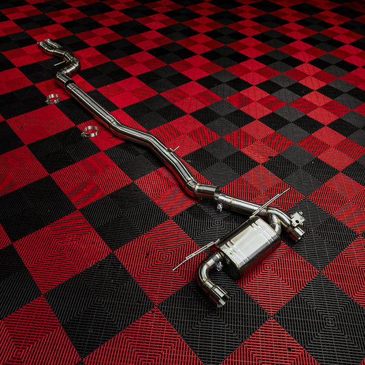 Rvng Designed 4” True Single Valved Exhaust System (F80 M3/F82 M4) | House of Apex - House of Apex