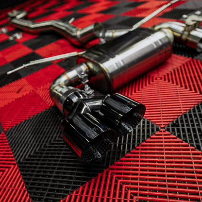 Rvng Designed 4” True Single Valved Exhaust System (F80 M3/F82 M4) | House of Apex - House of Apex