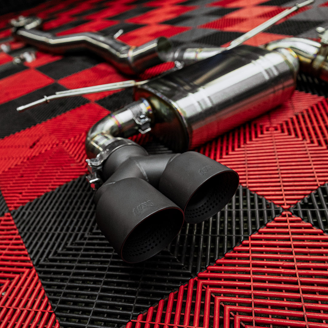 Rvng Designed 4” True Single Valved Exhaust System (F80 M3/F82 M4) | House of Apex - House of Apex
