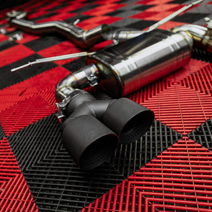Rvng Designed 4” True Single Valved Exhaust System (F80 M3/F82 M4) | House of Apex - House of Apex
