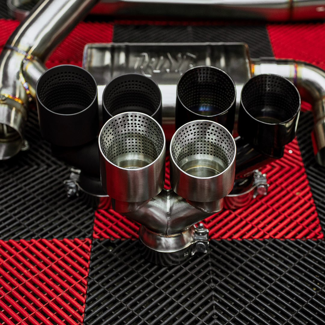 Rvng Designed 4” True Single Valved Exhaust System (F80 M3/F82 M4) | House of Apex - House of Apex