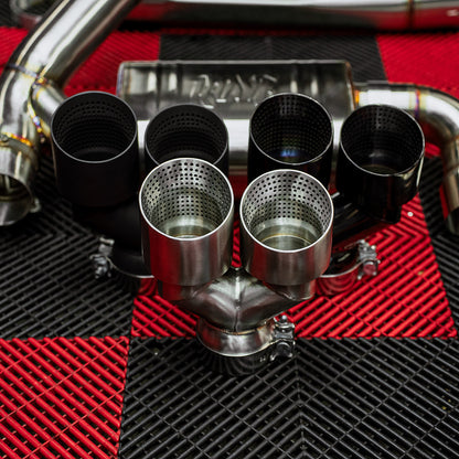 Rvng Designed 4” True Single Valved Exhaust System (F80 M3/F82 M4) | House of Apex - House of Apex