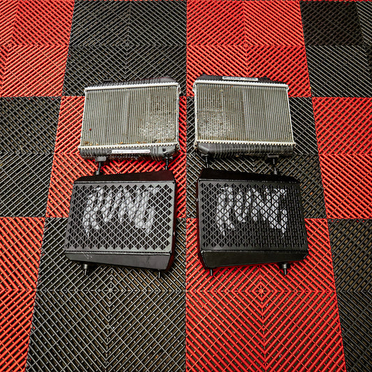 Rvng (G80,G82,G87) S58 Auxilary Coolers w/ Built in Rock Guard | House of Apex - House of Apex