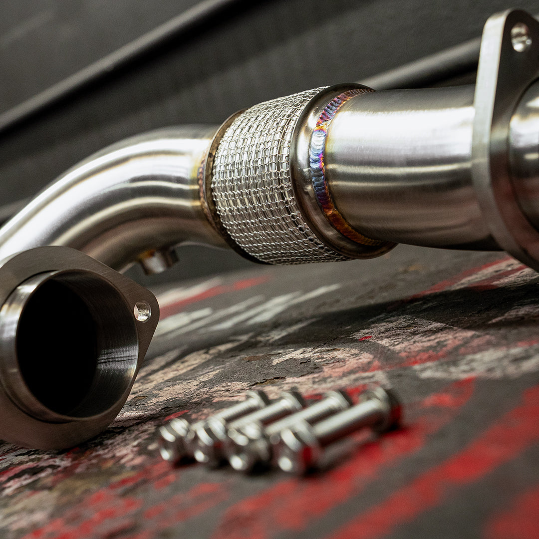 Rvng G8X S58 XL Flow Series 3.5” Catless Downpipes