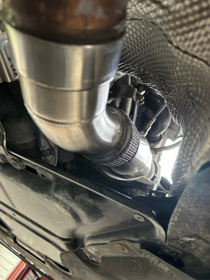 TCM B58 4.5" Race Downpipe BMW 240i/340i/440i/Supra/X3 F/G Chassis | House of Apex - House of Apex