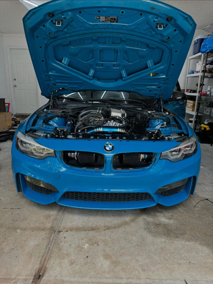 TCM Titanium Front Mount Intake Kit BMW M2 M3 M4 F80 F82 S55 | House of Apex - House of Apex