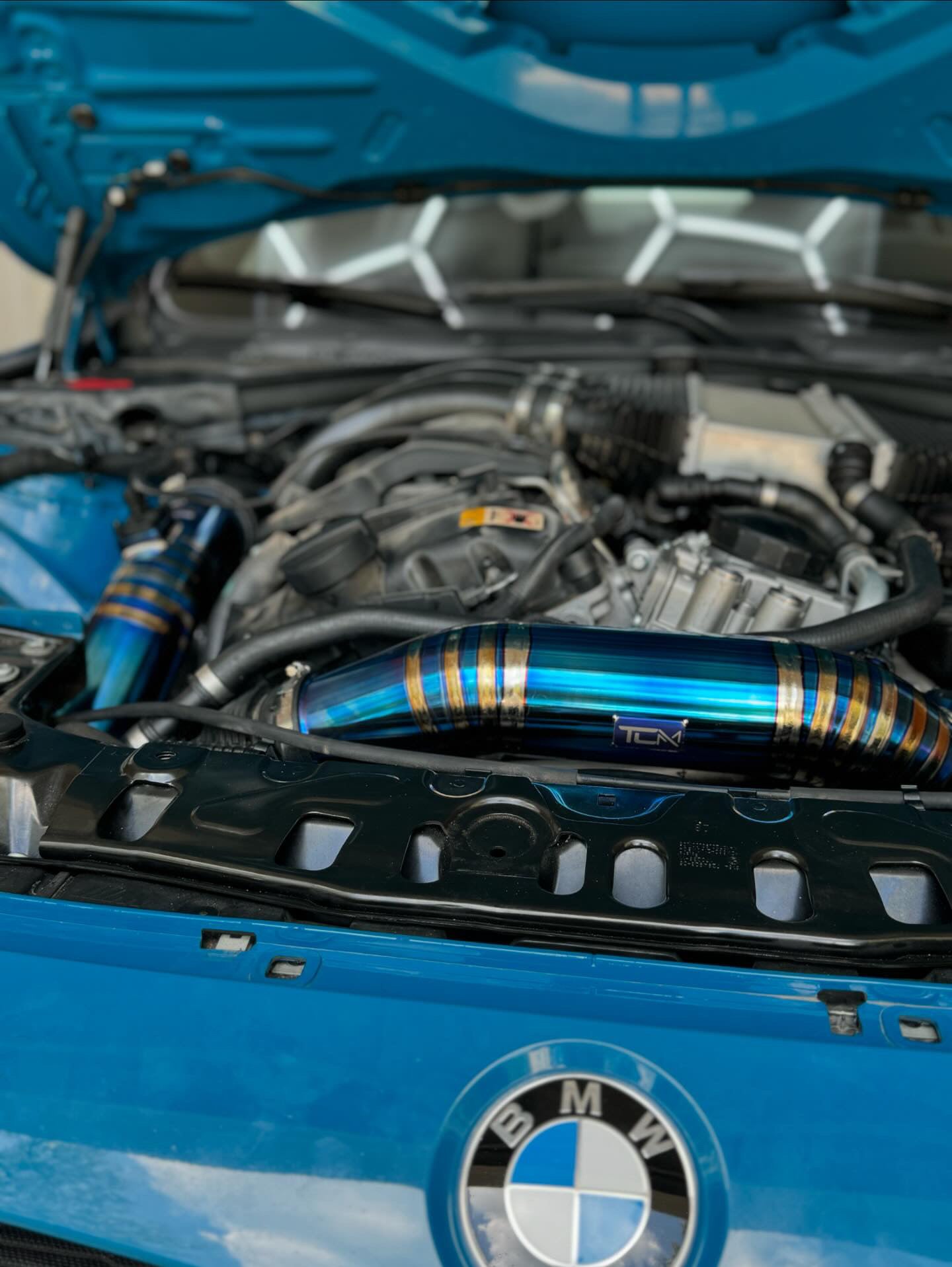 TCM Titanium Front Mount Intake Kit BMW M2 M3 M4 F80 F82 S55 | House of Apex - House of Apex