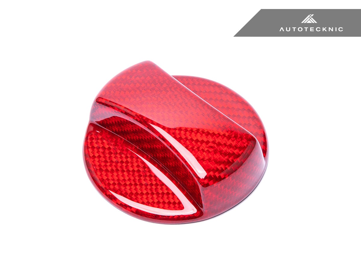 AutoTecknic Dry Carbon Competition Fuel Cap Cover - A90 Supra