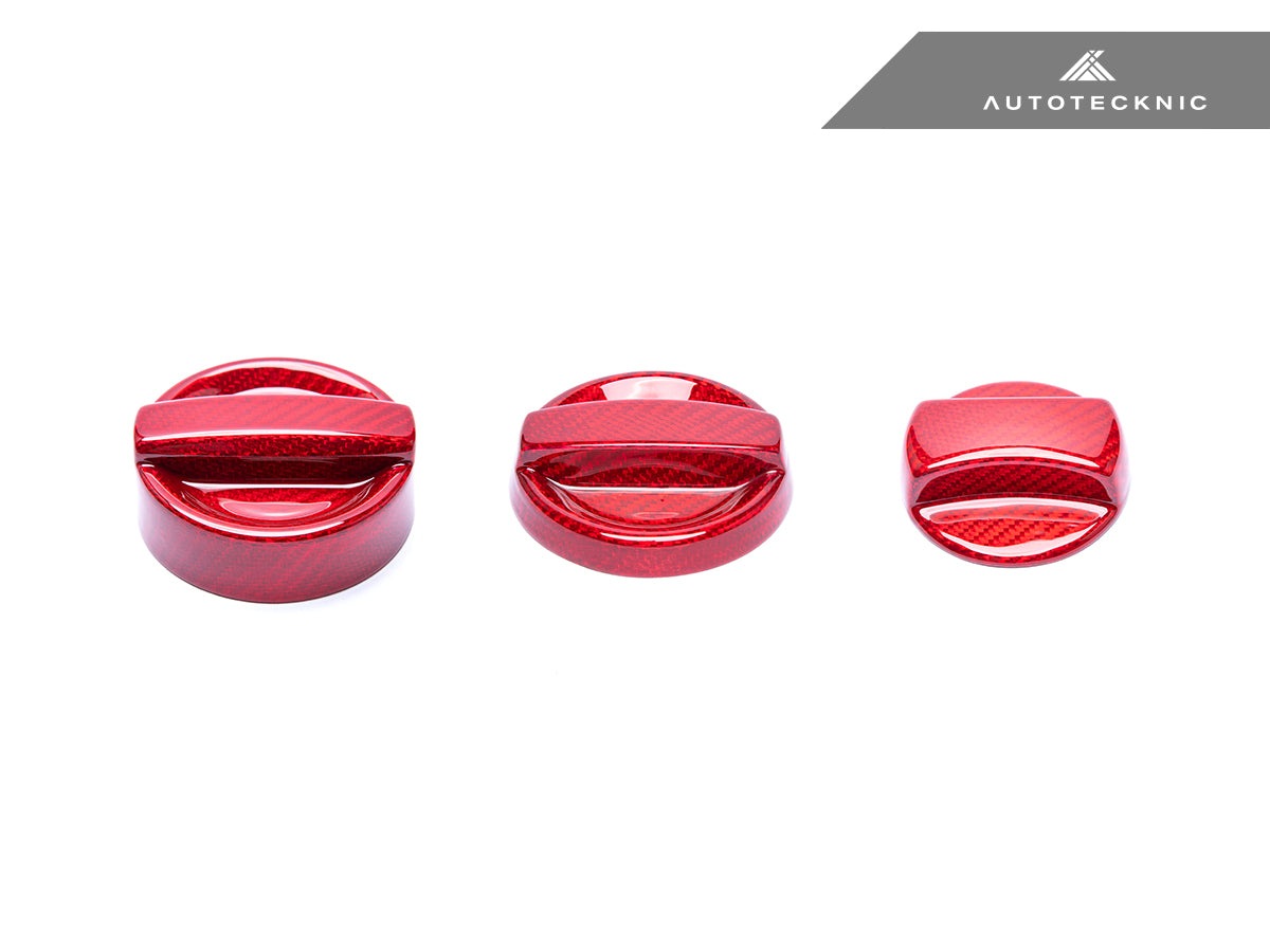 AutoTecknic Dry Carbon Competition Oil Cap Cover - A90 Supra