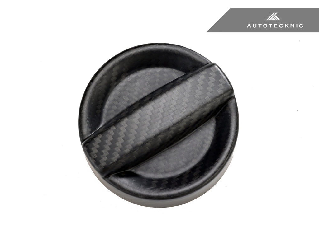 AutoTecknic Dry Carbon Competition Oil Cap Cover - BMW F90 M5 | M5 Competition
