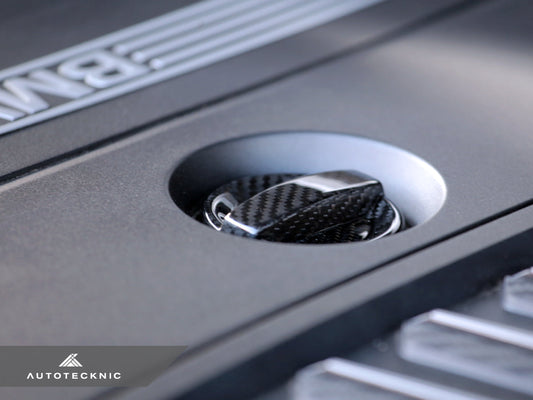 AutoTecknic Dry Carbon Competition Oil Cap Cover - G20 3-Series